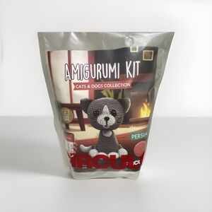 Circulo Amigurumi Persian Cat Crochet Stuffed Toy Kit New Cats & Dog Collection